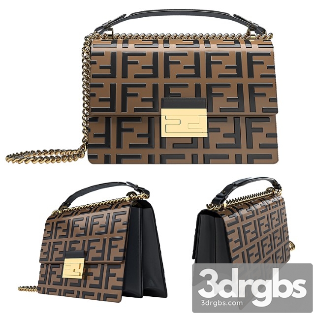 Fendi bags kan u 3dsmax Download - thumbnail 1