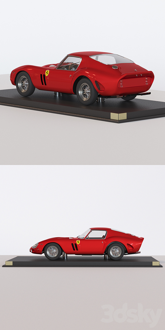 Ferrari 250 GTO 3DS Max Model - thumbnail 2