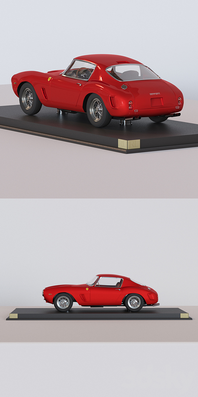 Ferrari 250GT SWB Berlinetta 3DS Max Model - thumbnail 2