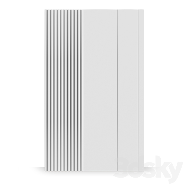 FIFTYFOURMS Brevitas wall panels 3DS Max Model - thumbnail 2