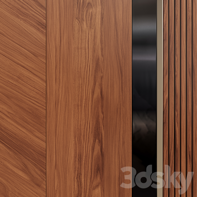 FIFTYFOURMS Brevitas wall panels 3DS Max Model - thumbnail 3