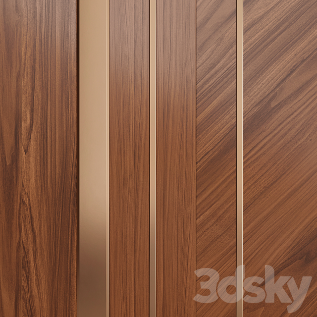 FIFTYFOURMS Delirium Wall Panels 3DS Max Model - thumbnail 2