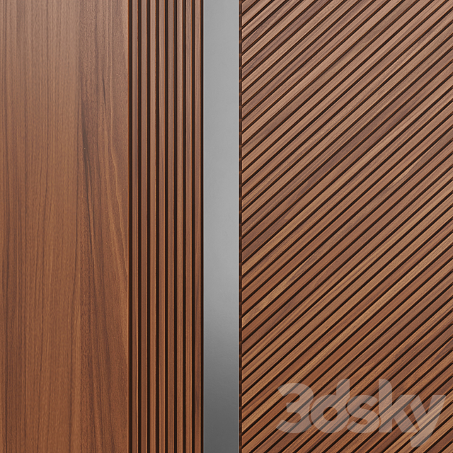 FIFTYFOURMS Krypton wall panels 3DS Max Model - thumbnail 2