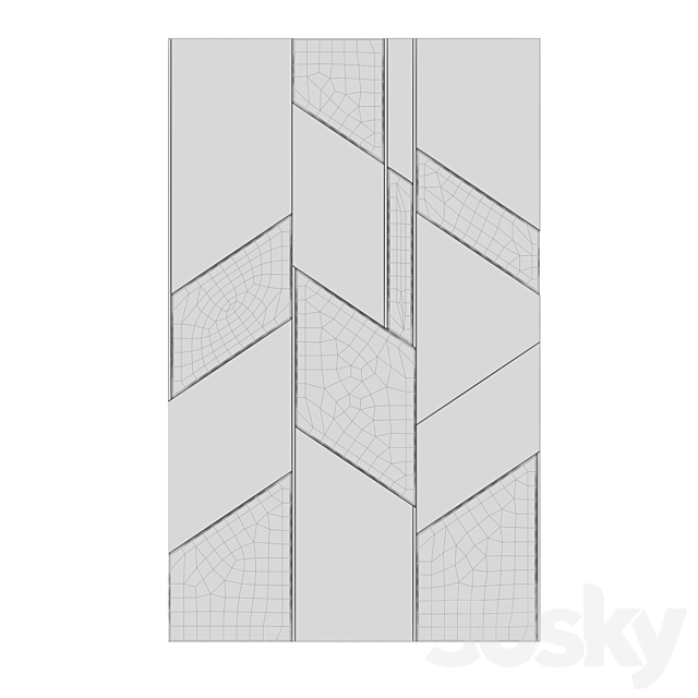 FIFTYFOURMS Picard Wall Panels 3DS Max Model - thumbnail 3