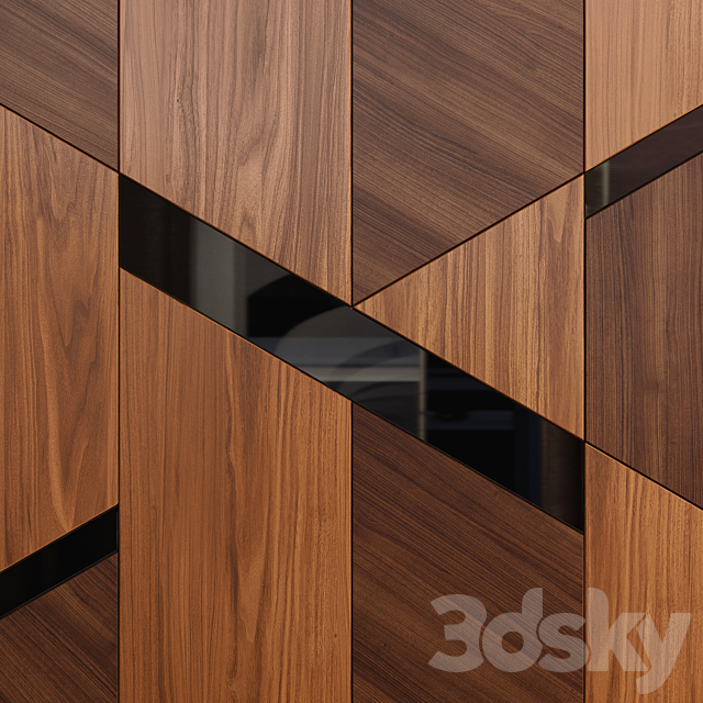 FIFTYFOURMS Wall panels Eos 3DS Max Model - thumbnail 2