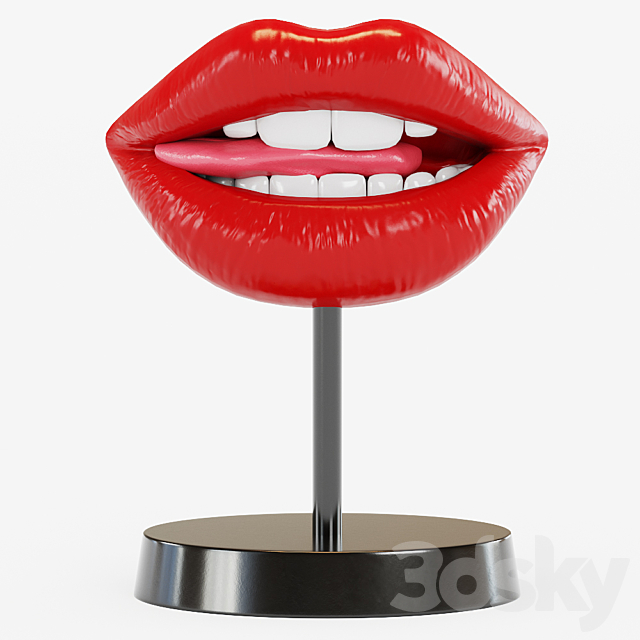 Figurine lips 3DSMax File - thumbnail 1