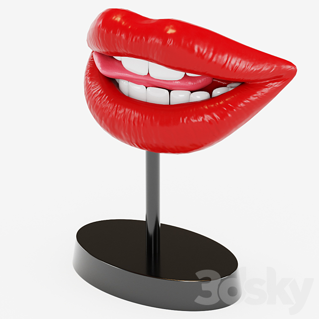 Figurine lips 3DSMax File - thumbnail 2