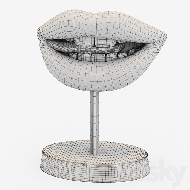 Figurine lips 3DSMax File - thumbnail 3