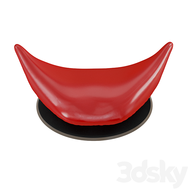 Figurine Lips Vampir Teeth 3DSMax File - thumbnail 5