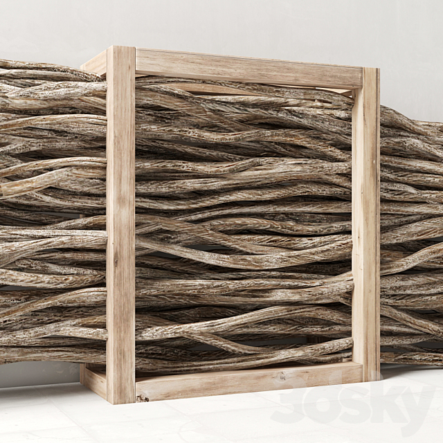 Firewood branch 3DSMax File - thumbnail 2