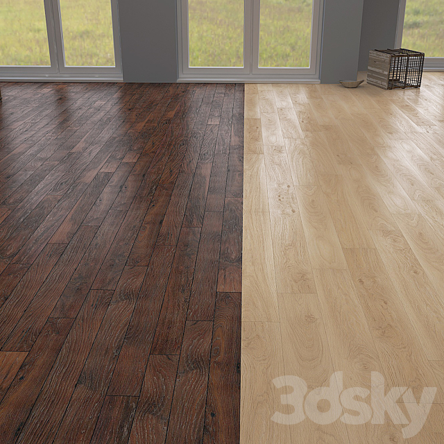 Floor dub Vali + dymchatyi gornyi pekan 3DSMax File - thumbnail 1