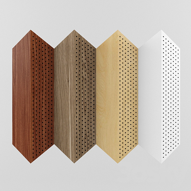 Friends of Wilson acoustic panels 3ds Max - thumbnail 1