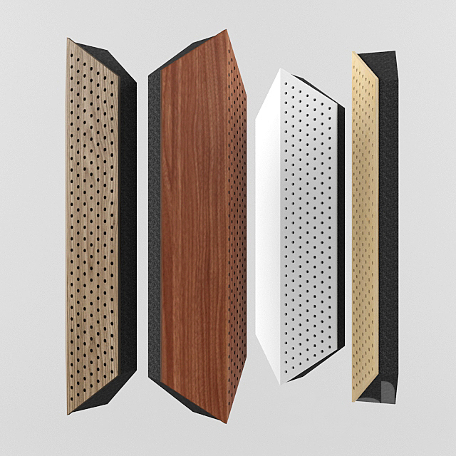 Friends of Wilson acoustic panels 3ds Max - thumbnail 2