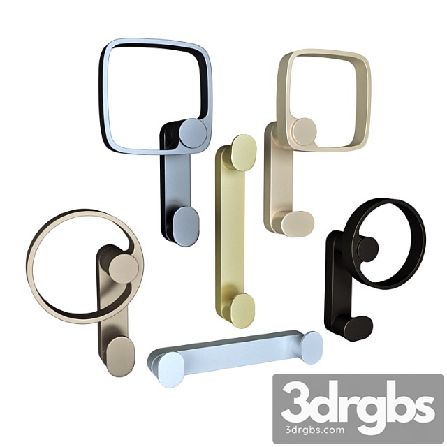 Furniture hooks roberto marella 3dsmax Download - thumbnail 1