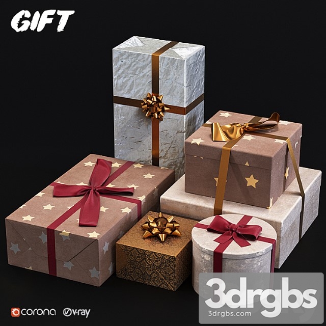 Gifts 3dsmax Download - thumbnail 1