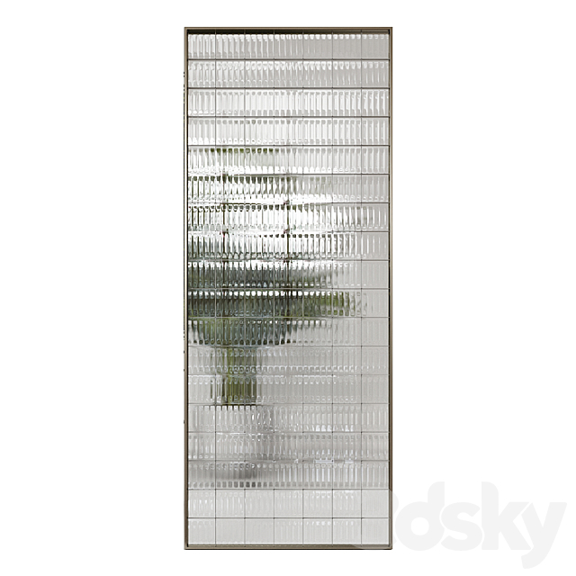 Glass block partition 3DSMax File - thumbnail 4