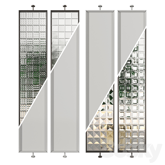 Glass Partition 07 3DSMax File - thumbnail 2