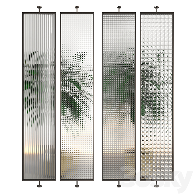 Glass Partition 07 3DSMax File - thumbnail 4