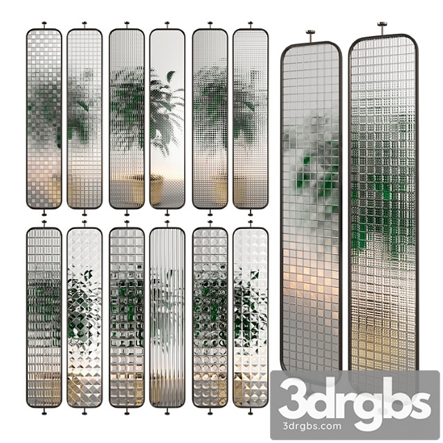 Glass Partition 08 3dsmax Download - thumbnail 1