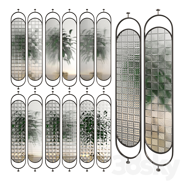 Glass Partition 13 3DSMax File - thumbnail 1