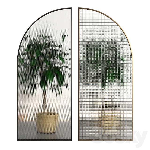 Glass Partition 17 3DSMax File - thumbnail 4