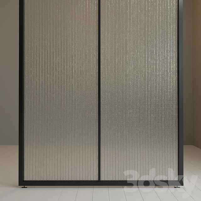 Glass partition 47 3DS Max Model - thumbnail 3