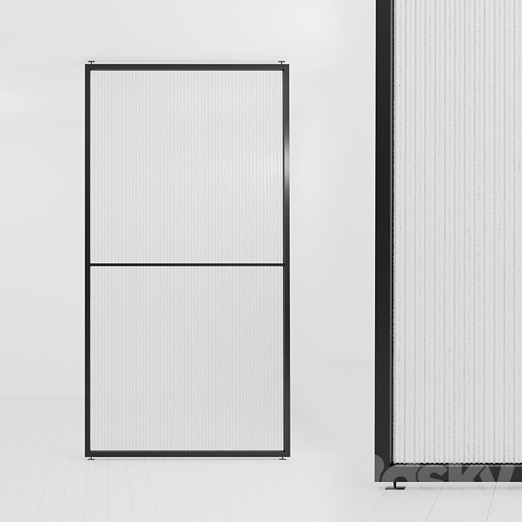 Glass partition 49 3DS Max - thumbnail 1