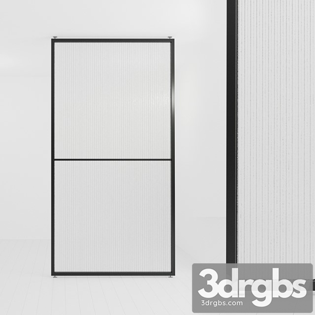 Glass partition 49 3dsmax Download - thumbnail 1