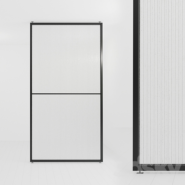 Glass partition 49 3DSMax File - thumbnail 1