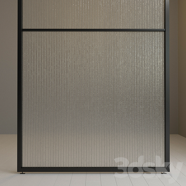 Glass partition 49 3DSMax File - thumbnail 3