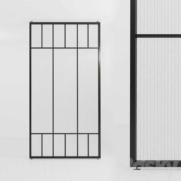 Glass partition 77 3DS Max - thumbnail 1