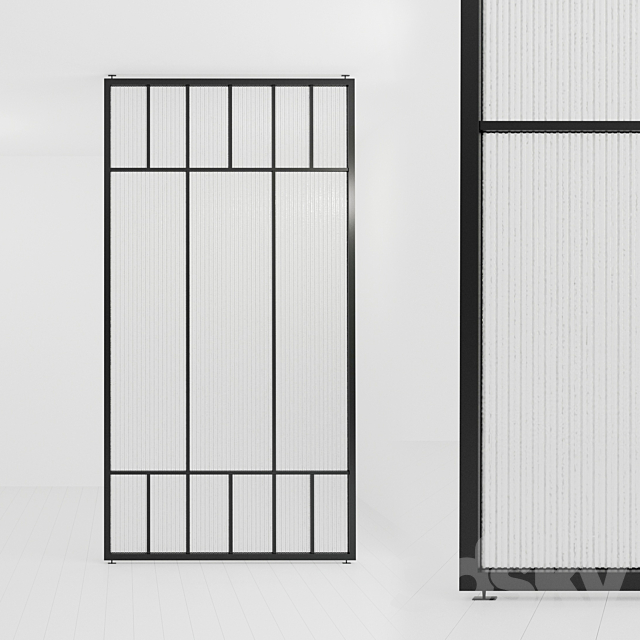 Glass partition 77 3DSMax File - thumbnail 1