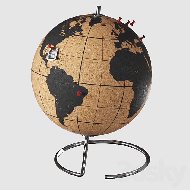 Globe 3DSMax File - thumbnail 1