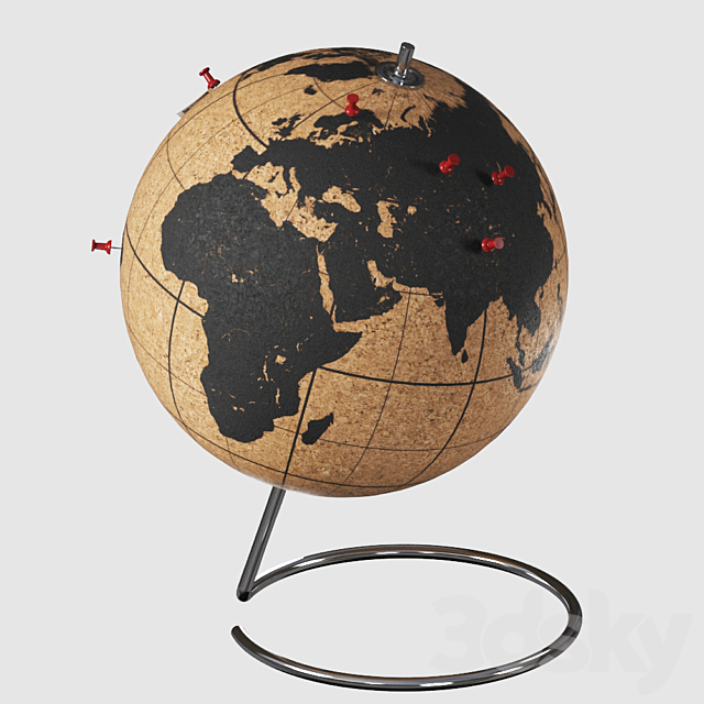 Globe 3DSMax File - thumbnail 2