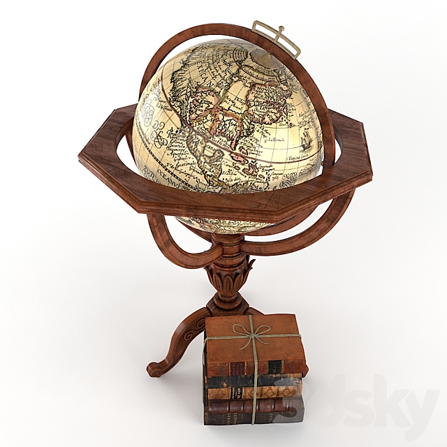 globe 3DSMax File - thumbnail 3