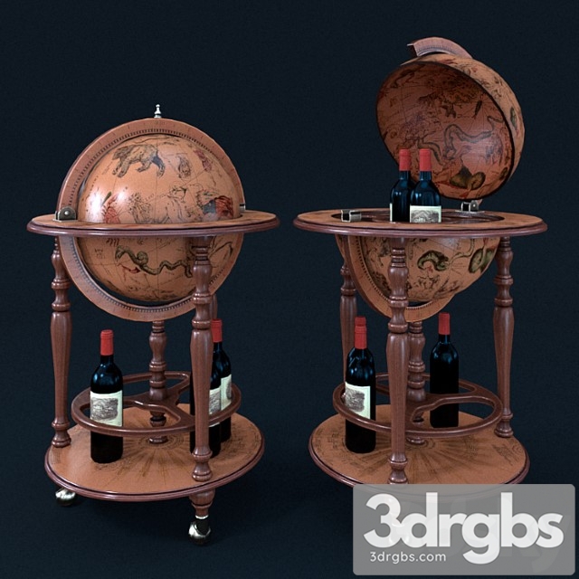 Globe bar 3dsmax Download - thumbnail 1