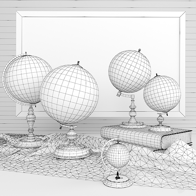 Globes 3DSMax File - thumbnail 2