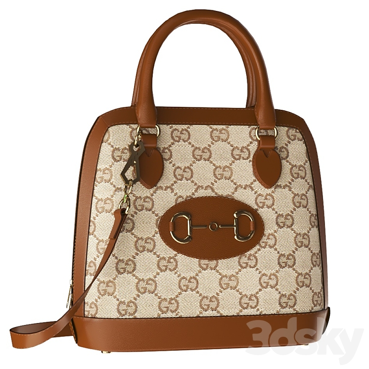 Gucci set bags 3 3DS Max - thumbnail 2