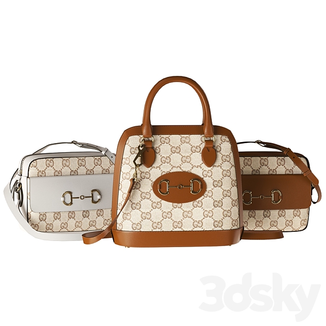 Gucci set bags 3 3DSMax File - thumbnail 4