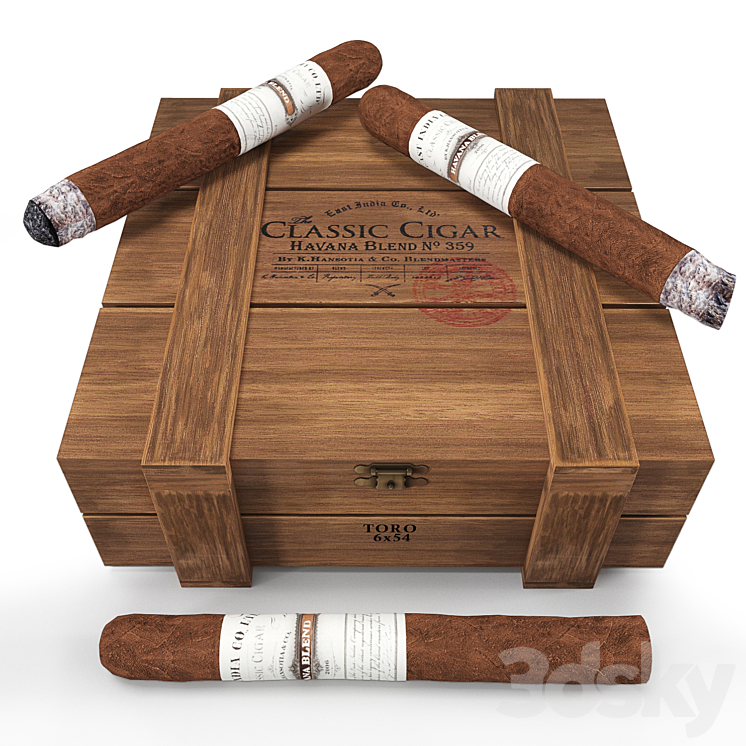 Gurkha The Classic Cigar: Havana Blend 3DS Max - thumbnail 2