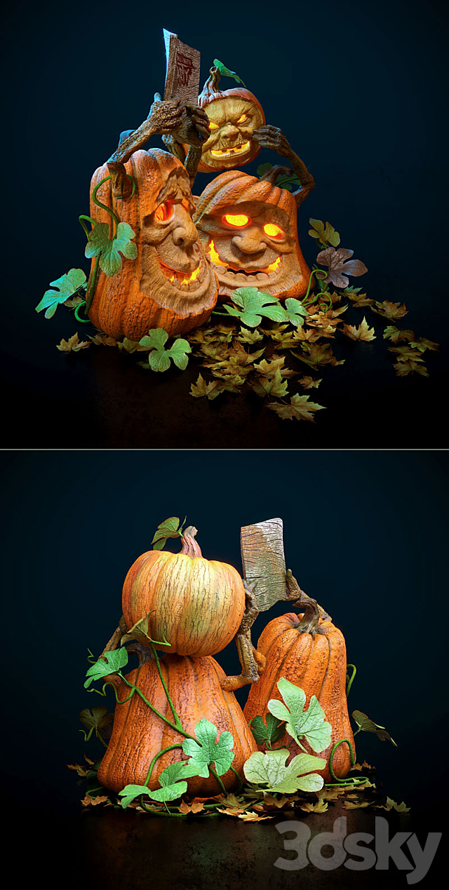 Halloween Party :) 3ds Max - thumbnail 2