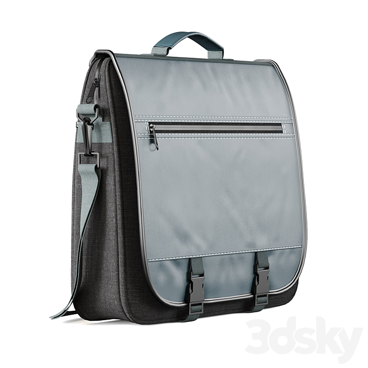 HAMA laptop bag 3DS Max Model - thumbnail 2