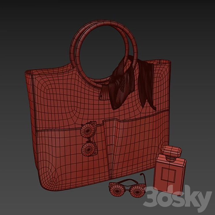 handbagVOL2 3DS Max - thumbnail 2