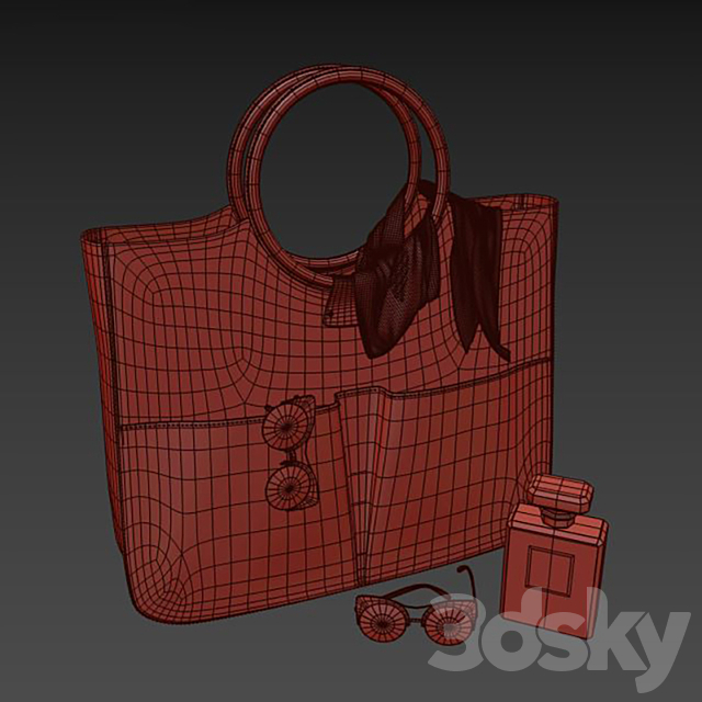 handbagVOL2 3DSMax File - thumbnail 2