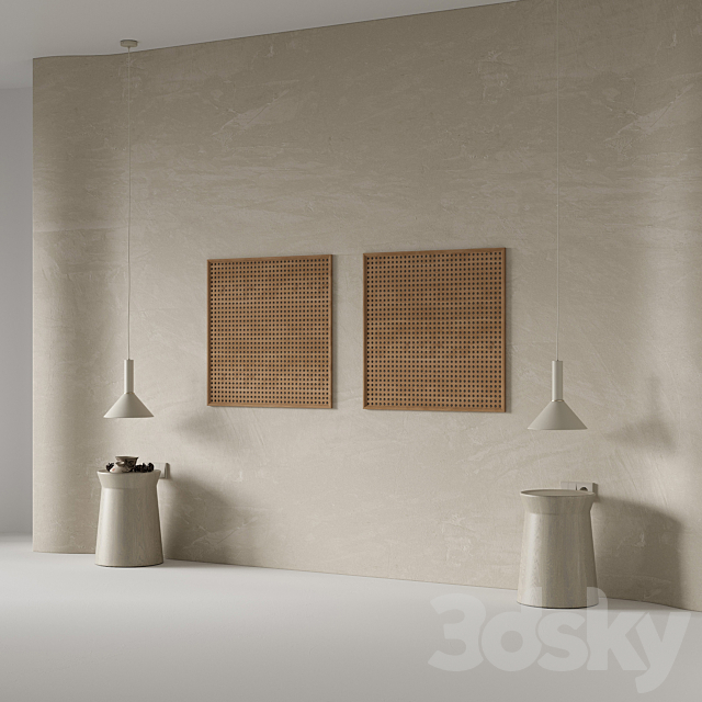 Headboard 009 3DS Max Model - thumbnail 5