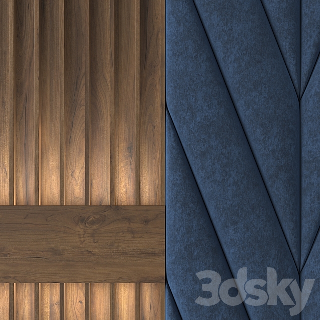 Headboard 3DS Max Model - thumbnail 2