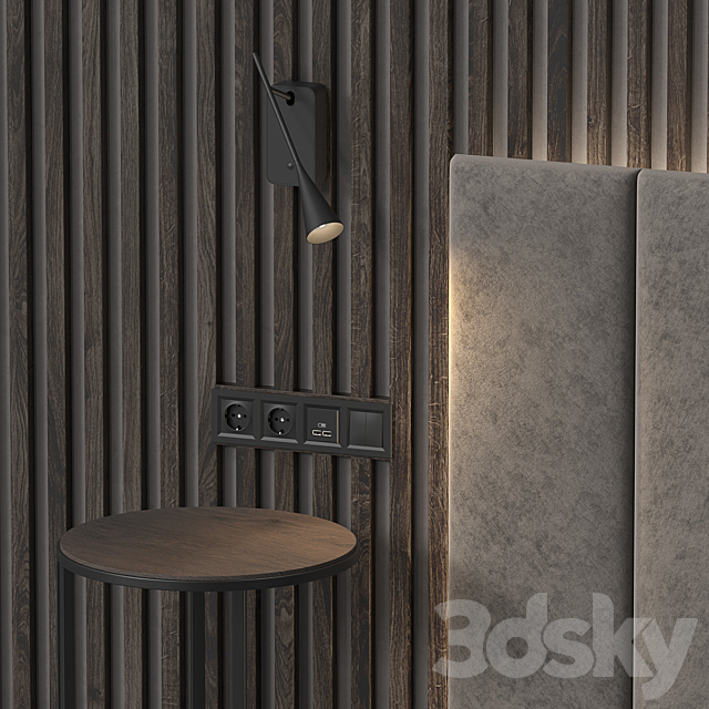 Headboard _ Headboard 037 3DSMax File - thumbnail 2