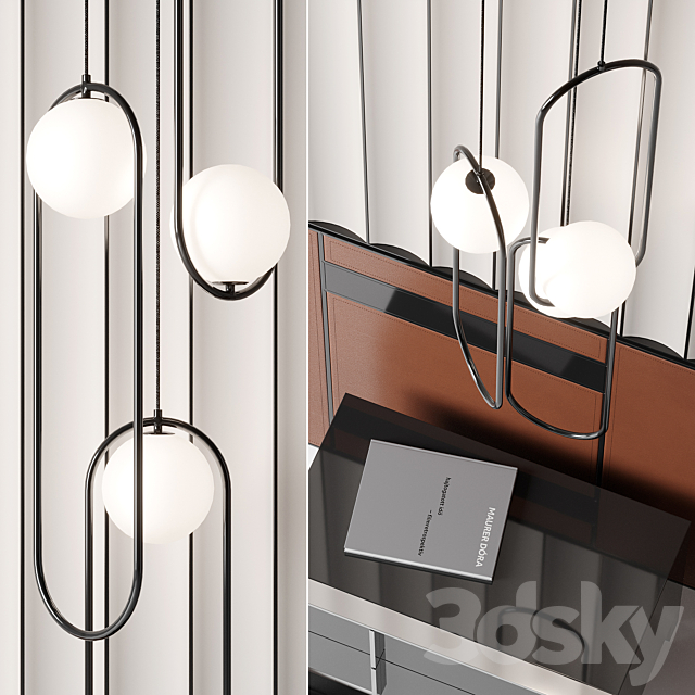 Headboard n4 3DS Max Model - thumbnail 2