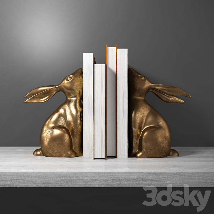 Holder books Zaitsev 3DS Max - thumbnail 1