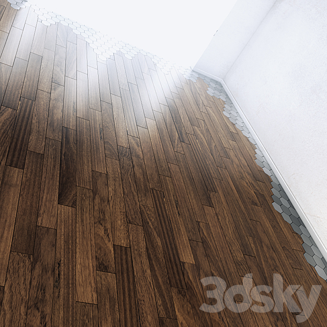 Honeycomb Floor 3DSMax File - thumbnail 1